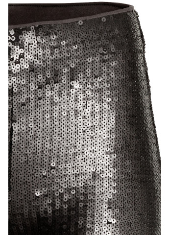 Черные демисезонные леггинсы H&M