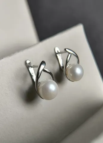 Серьги Silver Flame (350941529)