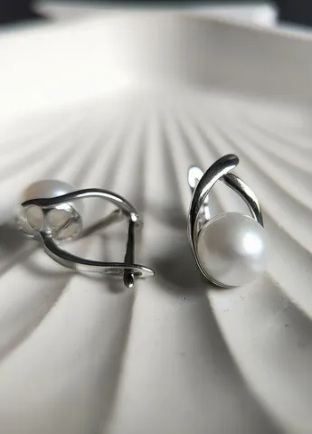 Серьги Silver Flame (350941529)