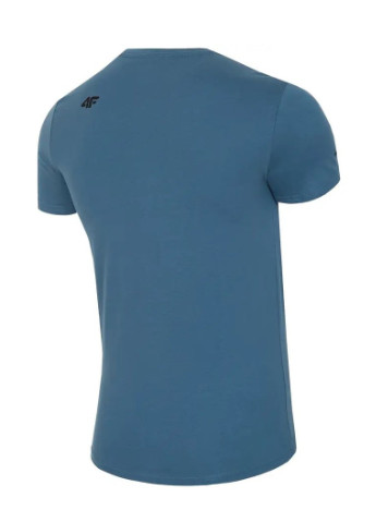 Синя футболка чоловіча 4F casual shirt