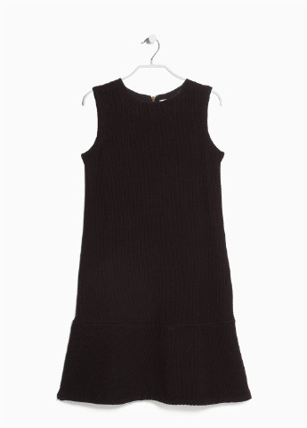 Чорна кежуал сукня а-силует Mango однотонна