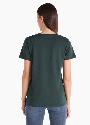 Темно-зеленая летняя футболка Colin's