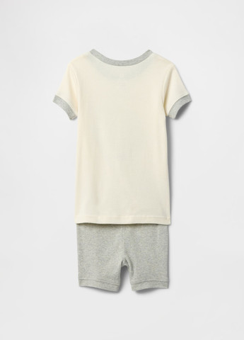 Серая всесезон пижама (футболка, шорты) футболка + шорты Gap