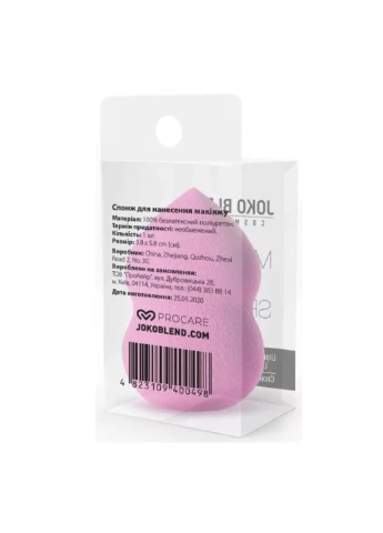 Спонж для макіяжу Makeup Beauty Sponge Hot Pink Joko Blend (253551311)