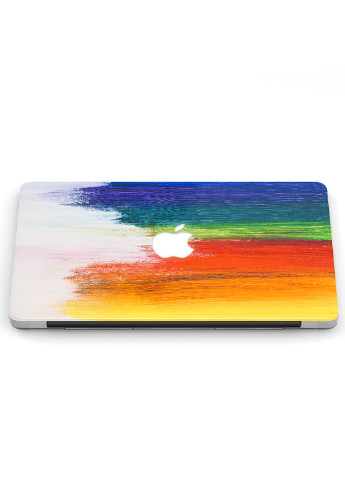 Чохол пластиковий для Apple MacBook 12 A1534/A1931 Акварельний веселка (Watercolor rainbow) (3365-2330) MobiPrint (218988154)