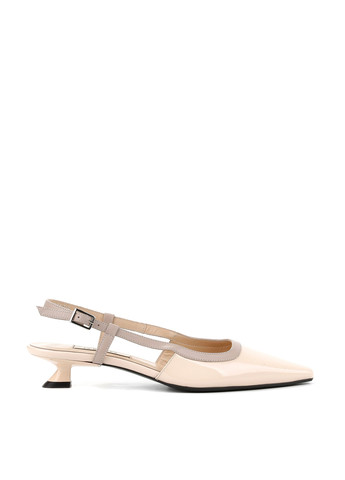 Le'BERDES Туфли слингбеки бежевый з натуральная кожа, украина — лето (360795535)