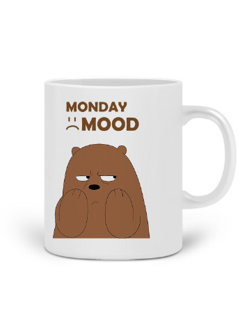 Кружка Вся правда про ведмедів (We Bare Bears) 330 мл горнятко керамічне (20259-2900) MobiPrint (224806114)