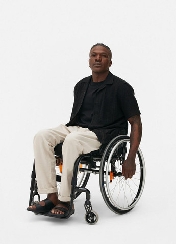 Черная кэжуал рубашка однотонная Primark