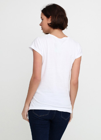 Белая летняя футболка G & N