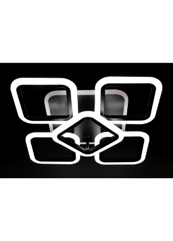 Люстра потолочная LED с пультом A2400/4+1S-RGB-bk Черный 11х41х55 см. Sunnysky (253628431)