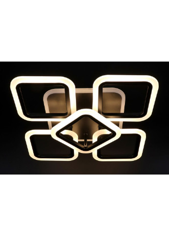 Люстра потолочная LED с пультом A2400/4+1S-RGB-bk Черный 11х41х55 см. Sunnysky (253628431)