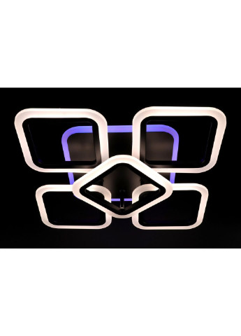 Люстра потолочная LED с пультом A2400/4+1S-RGB-bk Черный 11х41х55 см. Sunnysky (253628431)