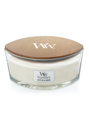 Ароматична свічка в склі Ellipse White Tea and Jasmine 453 г (76062E) WoodWick (227516018)