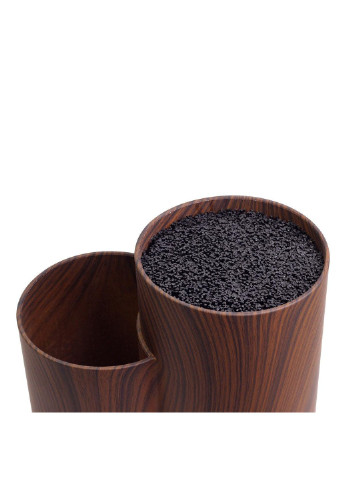 Подставка для ножей и кухонных принадлежностей KM-7609A 22 см коричневая Kamille (254860921)