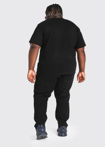 Черная футболка Boohoo