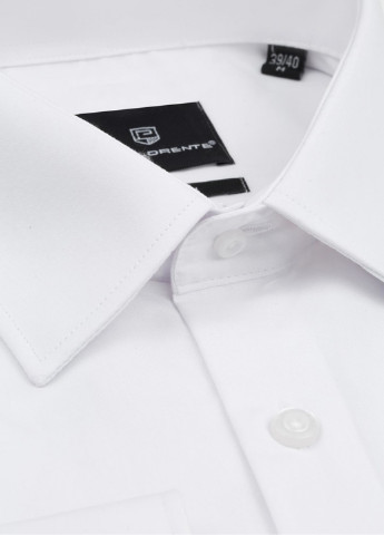 Белая кэжуал рубашка однотонная Pako Lorente