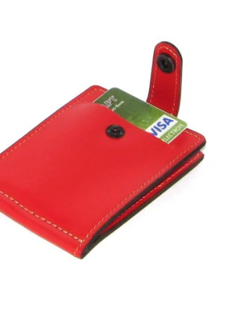 Зажим для денег DNK Euro Clamp col.H красный DNK Leather (253942765)