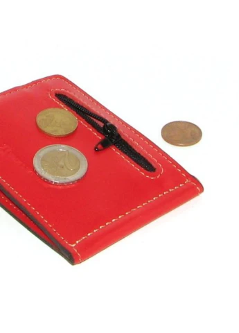 Зажим для денег DNK Euro Clamp col.H красный DNK Leather (253942765)