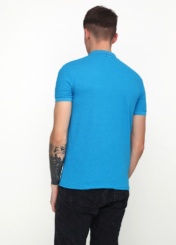Бирюзовая футболка-поло для мужчин LEXSUS с логотипом