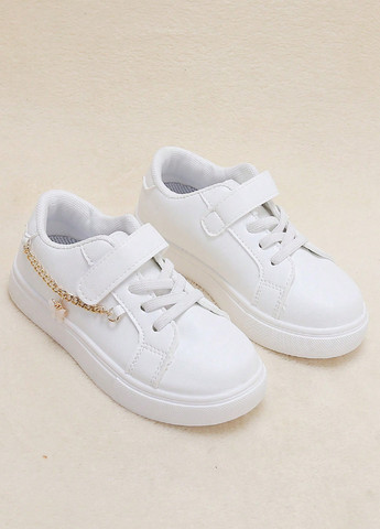 Білі осінні кросівки SHEIN