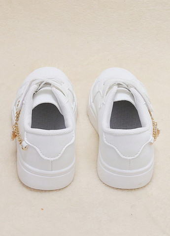 Білі осінні кросівки SHEIN