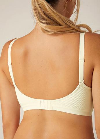 Світло-бежевий мінімайзер бюстгальтер SHEIN з кісточками бавовна