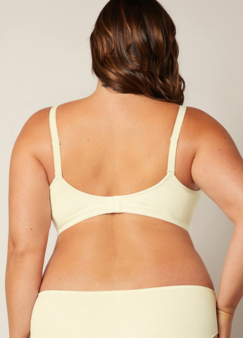 Світло-бежевий мінімайзер бюстгальтер SHEIN з кісточками бавовна