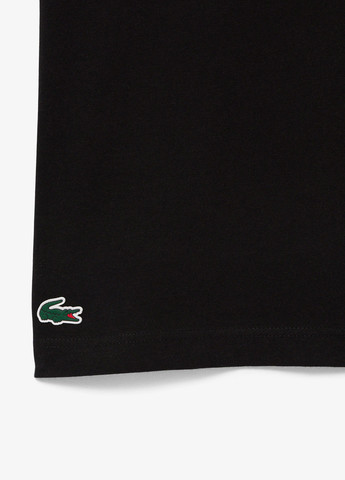 Чорна футболка Lacoste