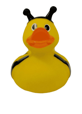 Іграшка для купання Качка Бджілка, 8,5x8,5x7,5 см Funny Ducks (250618811)