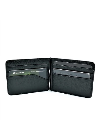 Мужской кошелек-зажим 12х8,5х1 см Weatro (253173804)