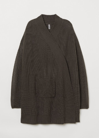 Темно-серый демисезонный кардиган H&M