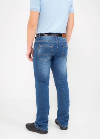 Синие демисезонные джинсы at9023 44 синий (2000904249008) No Name
