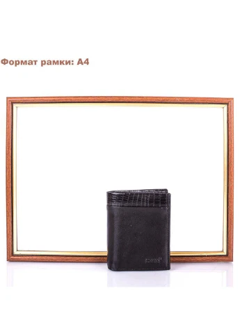 Чоловіче шкіряне портмоне 9х10,5х2 см Grass (195771130)