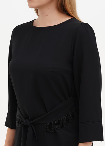Чорна блуза Sassofono Club