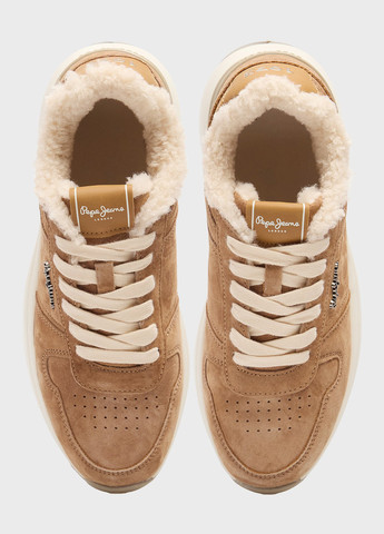 Кроссовки Pepe Jeans рыжие зима (366292621)