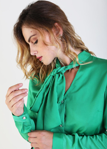 Зеленая демисезонная блуза Marciano