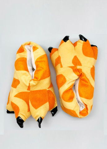 Оранжевые женские тапочки Кигуруми - фото