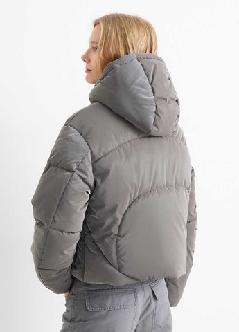 Серая демисезонная куртка C&A