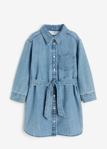 Голубое платье H&M (293057572)