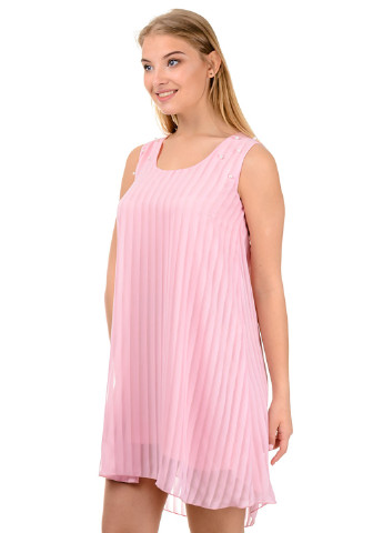Світло-рожева кежуал сукня A.G. однотонна