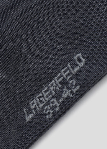 Чорні шкарпетки з логотипом Karl Lagerfeld (228877421)