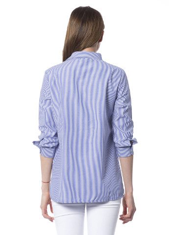 Голубая демисезонная блуза Silvian Heach