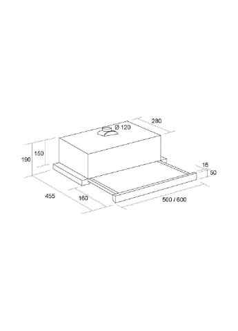 Вытяжка Pyramida tl 60 wood wh (141549041)