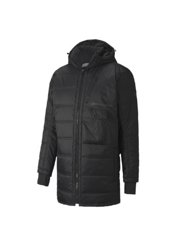 Черная демисезонная куртка bmw mms rct explorer jacket Puma