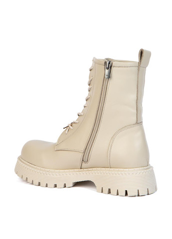 Зимние ботинки берцы Evromoda с белой подошвой