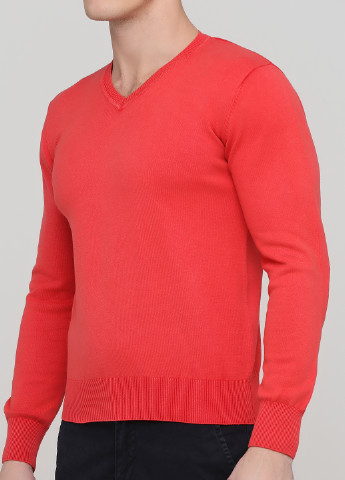 Коралловый демисезонный пуловер пуловер Cashmere Company