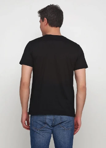 Черная футболка H&M