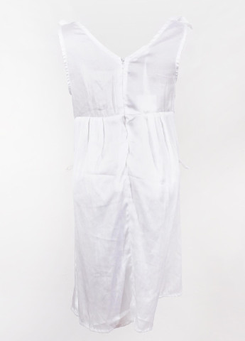 Білий кежуал сукня Just-R однотонна