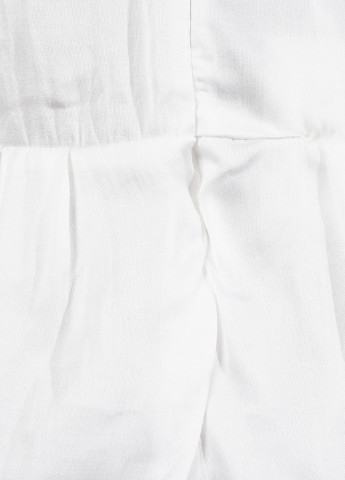 Белое кэжуал платье Just-R однотонное