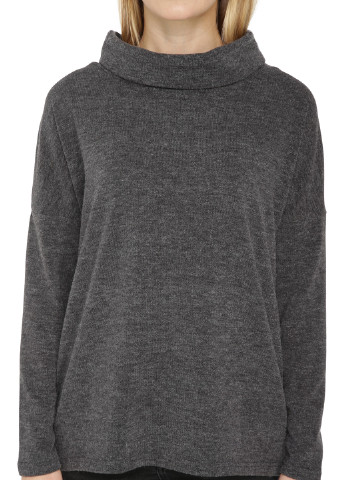 Темно-серый демисезонный свитер Lavana Fashion